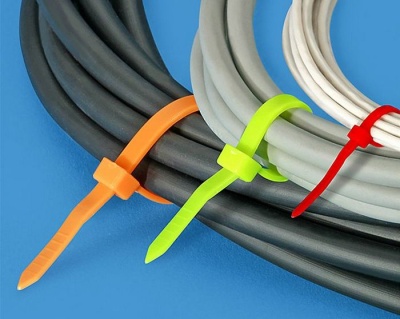 Стяжки нейлоновые 2.5x150мм хомуты 100шт.черные