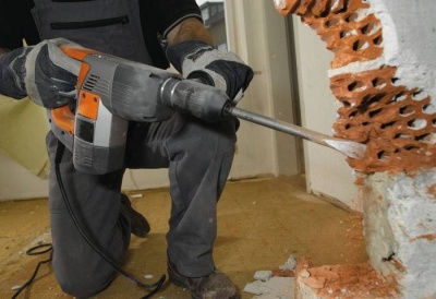 Плоское зубило SDS-plus 14x400x20мм